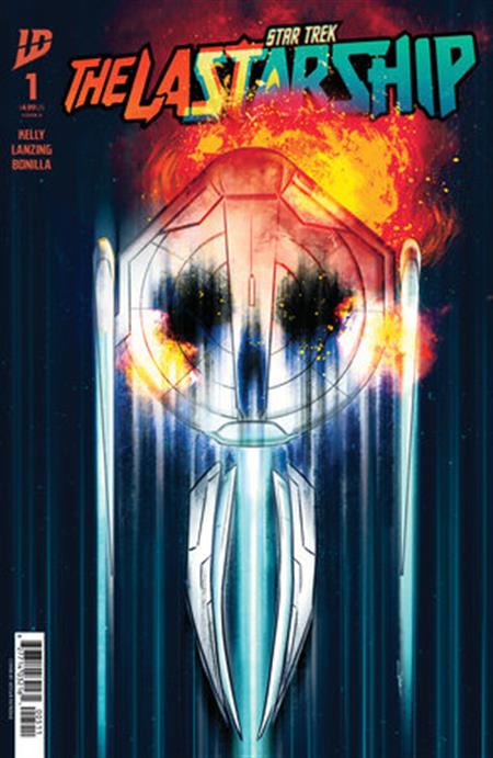 STAR TREK THE LAST STARSHIP #1 VARIANT B (PATRIDGE)