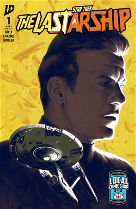 STAR TREK THE LAST STARSHIP #1 VARIANT LCSD (WARD)