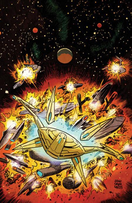 STAR TREK THE LAST STARSHIP #1 VARIANT RI 1:15 (FRANCAVILLA FULL ART)