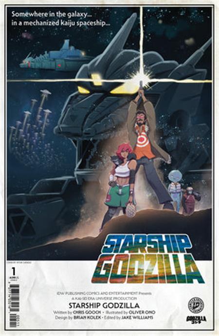 STARSHIP GODZILLA [KAI-SEI ERA] #1 VARIANT C (CAFAGGI)
