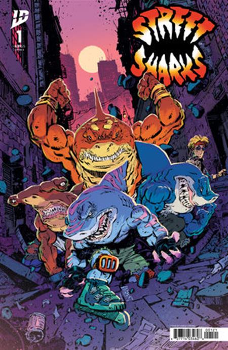 STREET SHARKS #1 VARIANT B (CORONA)