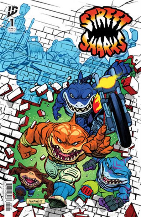 STREET SHARKS #1 VARIANT RI 1:25 (CATALAN)