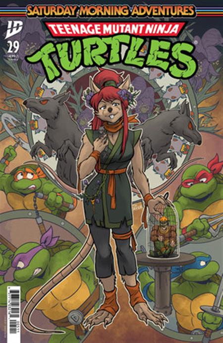 TEENAGE MUTANT NINJA TURTLES SATURDAY MORNING ADVENTURES #29 CVR A (MYER)