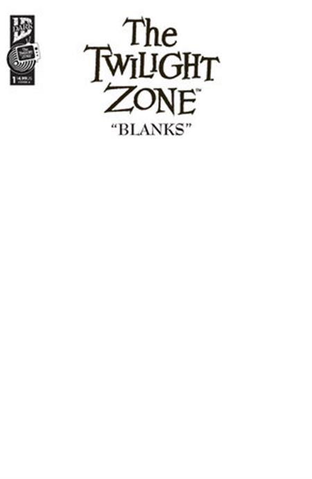 THE TWILIGHT ZONE #1 VARIANT C (SKETCHÂ VARIANT)