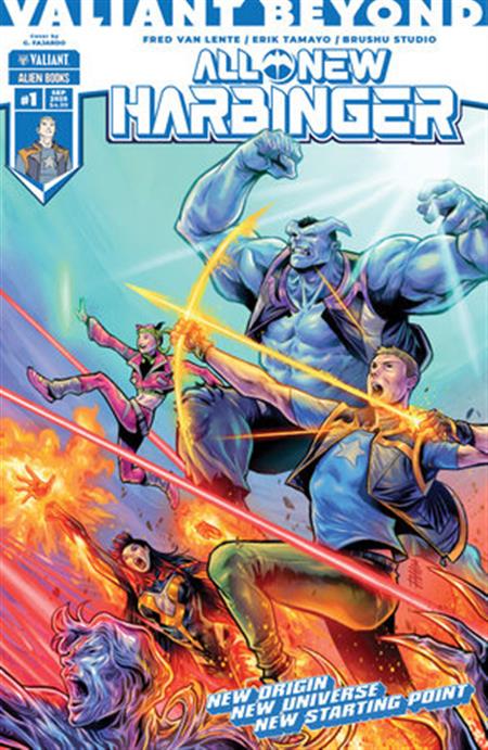 VALIANT BEYOND ALL NEW HARBINGER #1 VARIANT B (FAJARDO WRAPAROUND VARIANT)