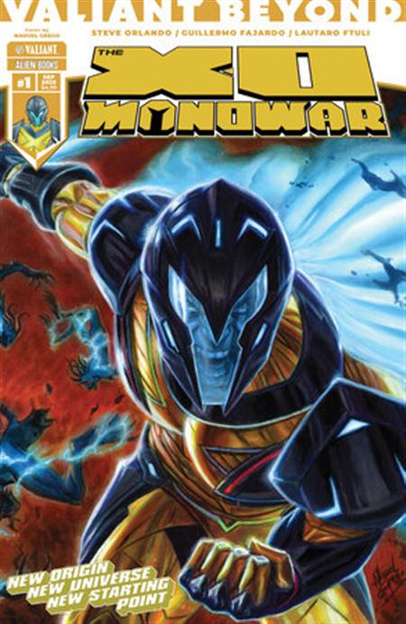 VALIANT BEYOND THE X-O MANOWAR #1 VARIANT B (GREGO WRAPAROUND VARIANT)