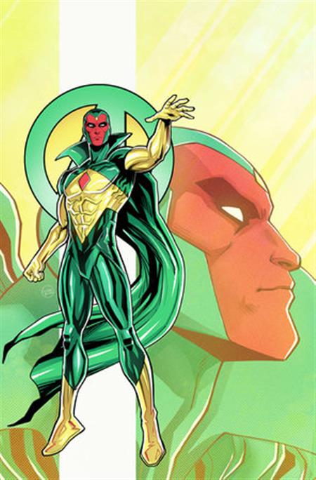 AVENGERS #30 1:50 LUCIANO VECCHIO VISION VIRGIN VARIANT