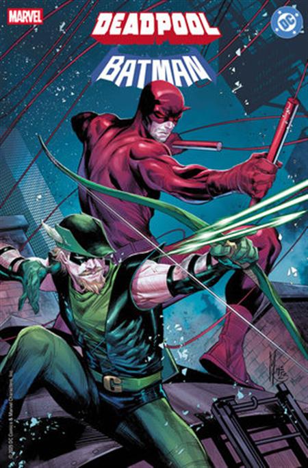 MARVEL/DC DEADPOOL/BATMAN #1 MARCO CHECCHETTO VARIANT