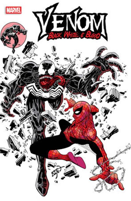 VENOM BLACK WHITE & BLOOD #2 ERIK LARSEN VARIANT