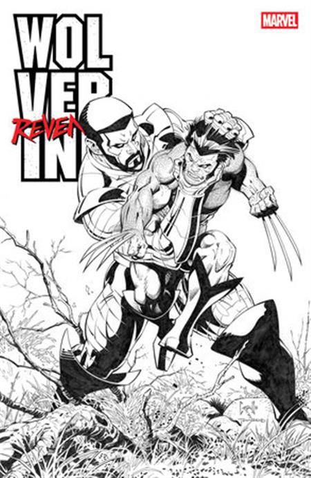 WOLVERINE REVENGE RED BAND RAW BLACK & WHITE EDITION #3 [POLYBAGGED]