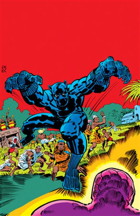 BLACK PANTHER REVENGE OF THE BLACK PANTHER OMNIBUS HC JACK KIRBY CVR [DM ONLY]