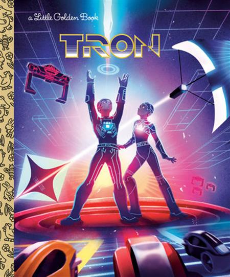 DISNEY TRON LITTLE GOLDEN BOOK HC