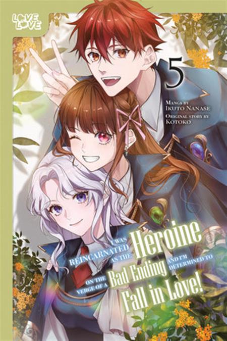 I WAS REINCARNATED AS THE HEROINE ON THE VERGE OF A BAD ENDING AND IM DETERMINED TO FALL IN LOVE! GN VOL 05