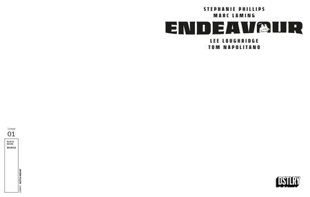 ENDEAVOUR #1 BLANK SKETCH VARIANT