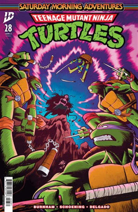 TMNT SATURDAY MORNING ADV #28 Variant C
