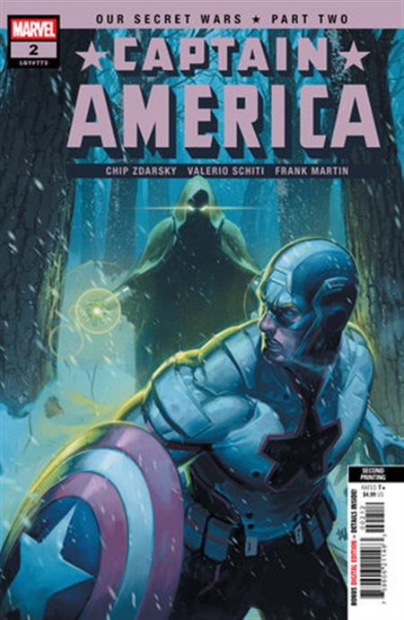 CAPTAIN AMERICA #2 BEN HARVEY 2ND PRINTING VARIANT