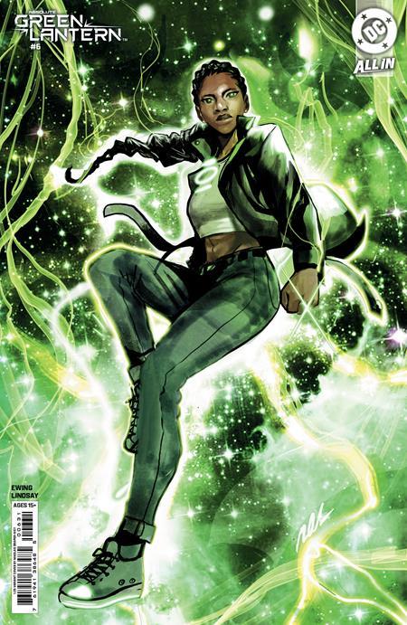 ABSOLUTE GREEN LANTERN #6 CVR D INC 1:25 NIKOLAS DRAPER-IVEY CARD STOCK VAR
