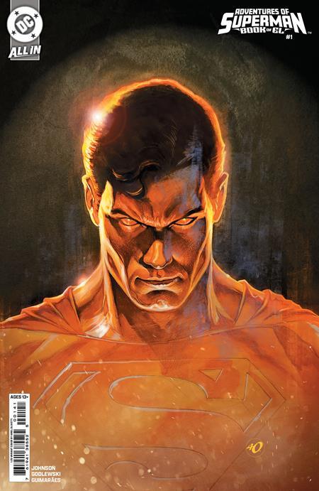 ADVENTURES OF SUPERMAN BOOK OF EL #1 (OF 12) CVR E INC 1:25 ARIEL OLIVETTI CARD STOCK VAR
