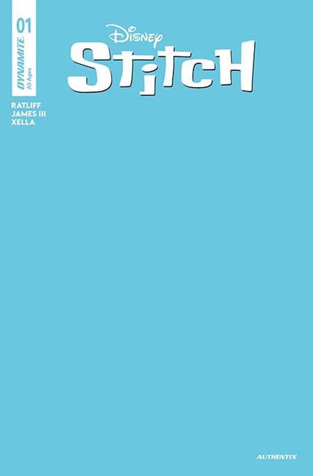 STITCH #1 CVR S FOC BONUS BLUE BLANK AUTHENTIX VAR