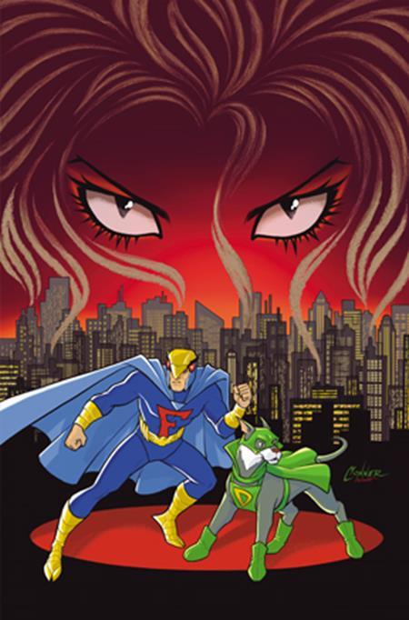 BLUE FALCON & DYNOMUTT #1 CVR P INC 1:20 AMANDA CONNER VIRGIN VAR