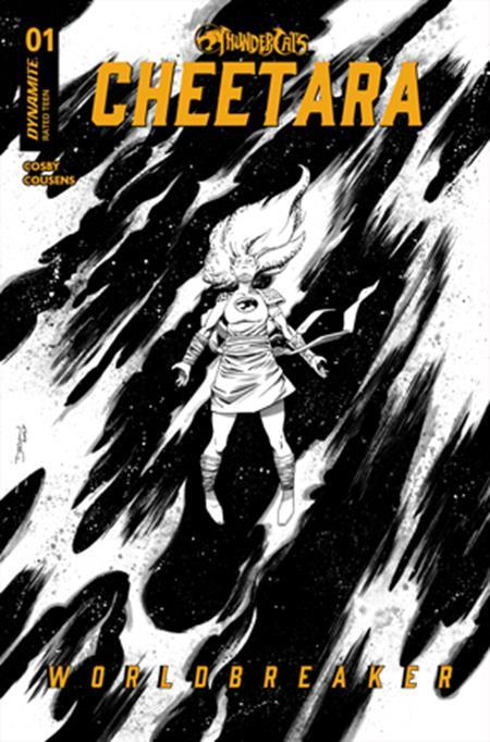 CHEETARA WORLDBREAKER #1 CVR L INC 1:10 DECLAN SHALVEY LINE ART VAR