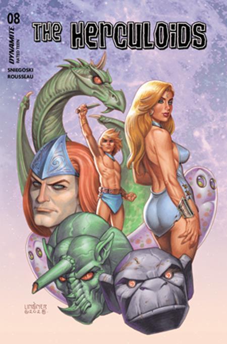 HERCULOIDS #8 CVR B MICHAEL JOSEPH LINSNER VAR