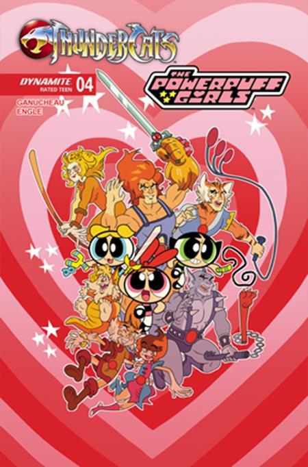 THUNDERCATS POWERPUFF GIRLS #4 CVR B COLEMAN ENGLE VAR