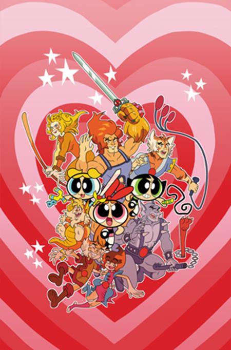 THUNDERCATS POWERPUFF GIRLS #4 CVR I INC 1:15 COLEMAN ENGLE VIRGIN VAR