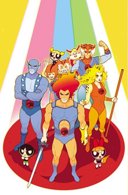 THUNDERCATS POWERPUFF GIRLS #4 CVR J INC 1:15 PAULINA GANUCHEAU VIRGIN VAR