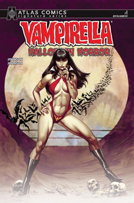 VAMPIRELLA HALLOWEEN HORROR #1 CVR I BUZZ ATLAS ED SIGNED VAR