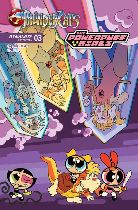 THUNDERCATS POWERPUFF GIRLS #3 CVR B COLEMAN ENGLE VAR-Previously JUN250106
