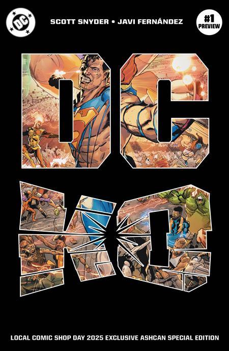 DC K.O. ASHCAN #1 2025 LCSD EXCLUSIVE CVR A JAVI FERNANDEZ