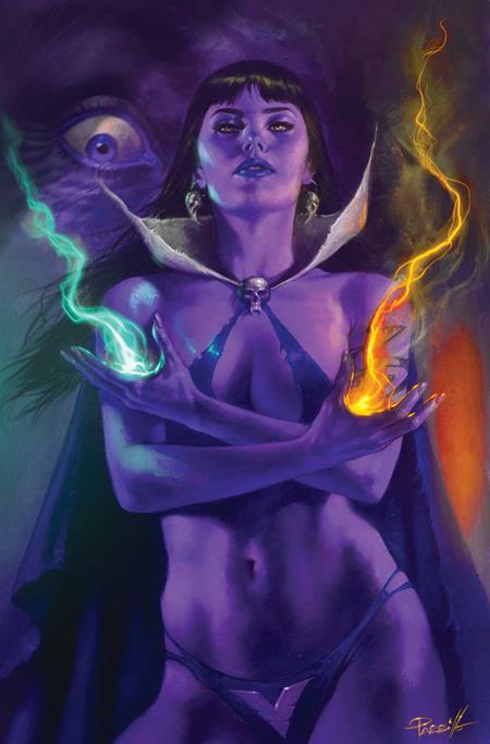 VAMPIRELLA (2025) #5 CVR Q INC 1:10 LUCIO PARRILLO ULTRAVIOLET VIRGIN FOC BONUS VAR