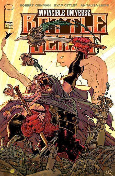 INVINCIBLE UNIVERSE BATTLE BEAST #6 CVR F INC 1:100 ANDREI BRESSAN & ADRIANO LUCAS VAR
