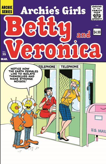 ARCHIE FACSIMILE #8 BETTY AND VERONICA #75 CVR A BOB WHITE