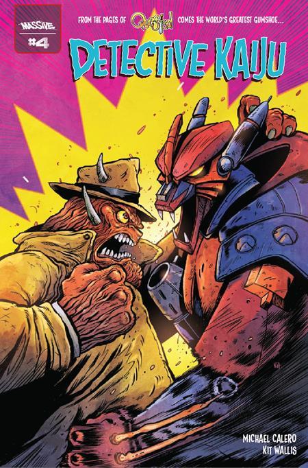 DETECTIVE KAIJU #4 (OF 4) CVR A KIT WALLIS