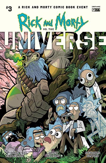 RICK AND MORTY VS THE UNIVERSE #3 (OF 4) CVR B TROY LITTLE VAR