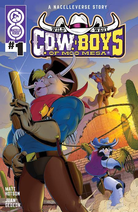 WILD WEST COW-BOYS OF MOO MESA #1 (OF 4) CVR H INC 1:20 PATRICK SPAZIANTE VAR