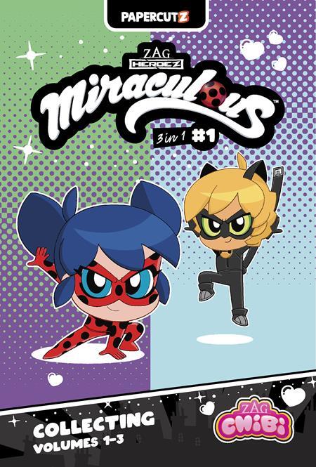 MIRACULOUS LADYBUG CHIBI 3 IN 1 TP VOL 01