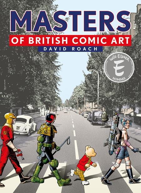 MASTERS OF BRITISH COMIC ART HC Previously Offered Thru Other Distributors