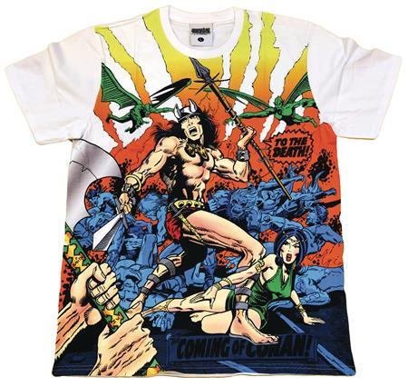 CONAN THE COMING OF CONAN T-SHIRT M Previously Offered Thru Diamond