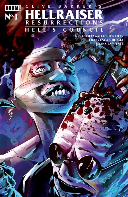 HELLRAISER RESURRECTIONS - HELL'S COUNCIL #1 B VARIANT (DRESSED SABBATINI) (MR)