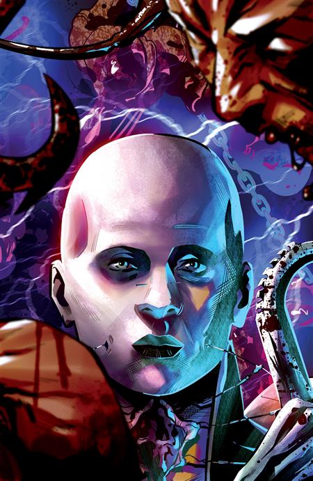 HELLRAISER RESURRECTIONS - THE DEEP GOSPEL #1 D 1:10 INCV (FULL ART SABBATINI) (MR)