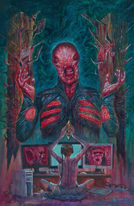HELLRAISER RESURRECTIONS - THE ONANISTIC RITUAL #1 F UNLIMITED VARIANT (FULL ART KENDALL) (MR)