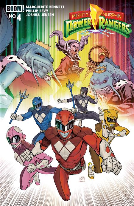 MIGHTY MORPHIN POWER RANGERS (2026) #4 B VARIANT (DRESSED SEVY)