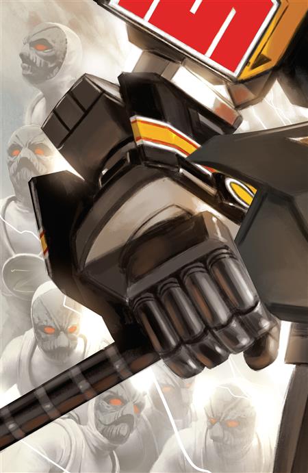 MIGHTY MORPHIN POWER RANGERS (2026) #4 C MEGAZORD CARD STOCK CONNECTING VARIANT (FULL ART MERCADO)