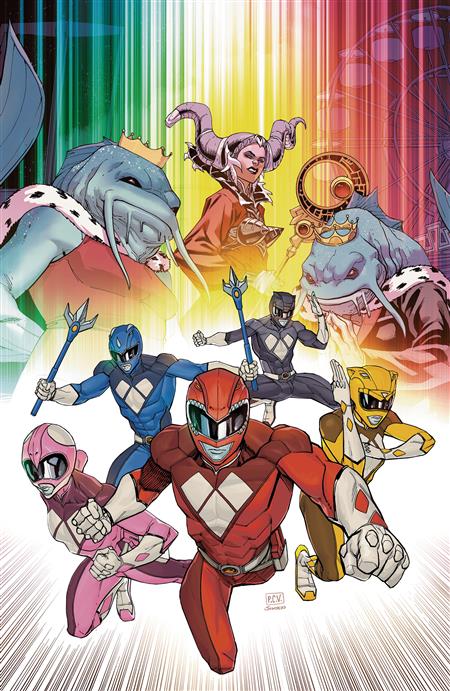 MIGHTY MORPHIN POWER RANGERS (2026) #4 F 1:10 INCV FOIL VARIANT (FULL ART FOIL SEVY)