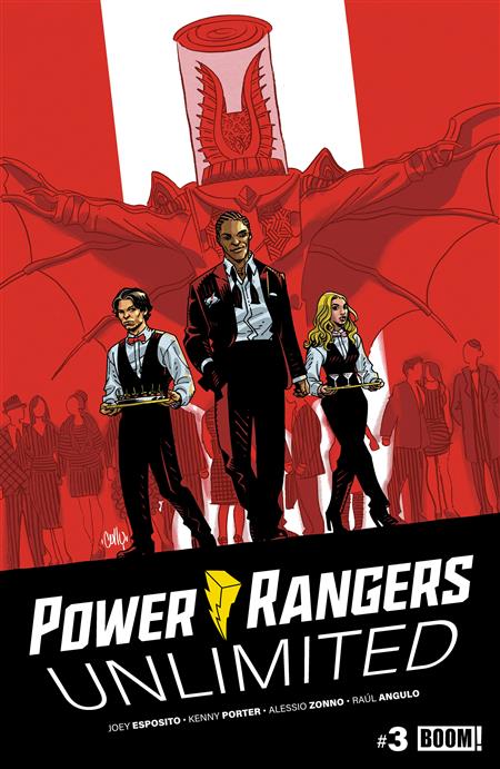 POWER RANGERS UNLIMITED #3 B VARIANT (DRESSED HAMNER)