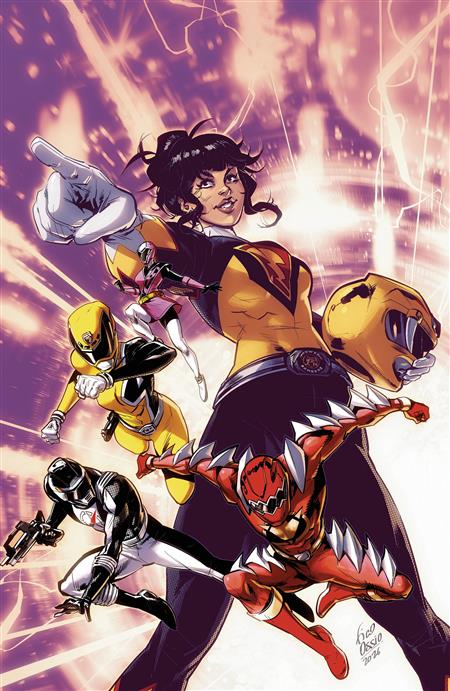 POWER RANGERS UNLIMITED #3 F 1:20 INCV VARIANT (FULL ART OSSIO)