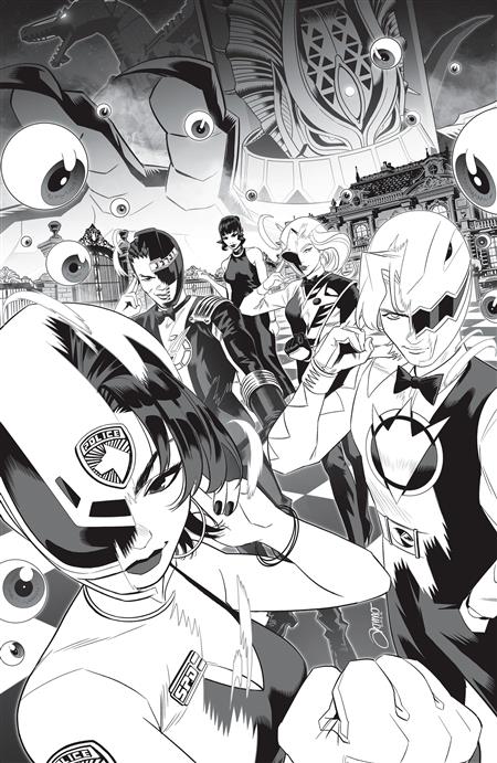 POWER RANGERS UNLIMITED #3 J UNLIMITED VARIANT (FULL ART ZONNO)